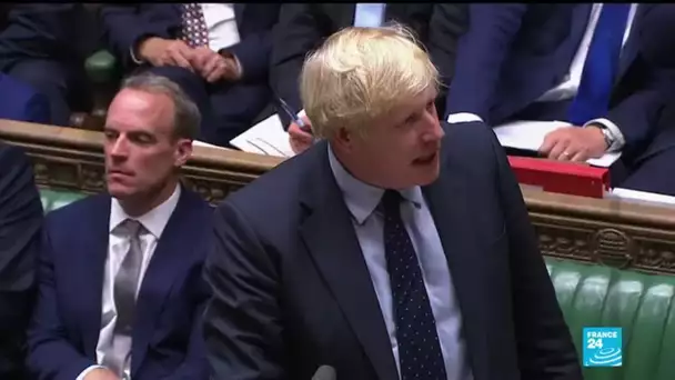 Boris Johnson mis à mal par les opposants au "no deal"