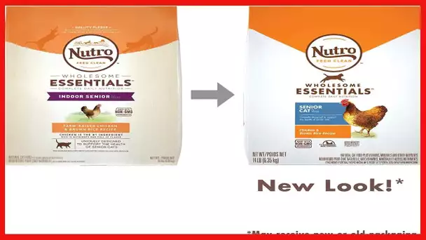 Nutro Wholesome Essentials Adult & Senior Dry Cat Food, Chicken