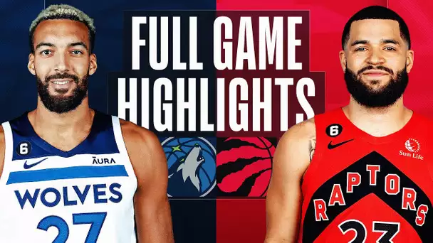 TIMBERWOLVES at RAPTORS | FULL GAME HIGHLIGHTS | March 18, 2023