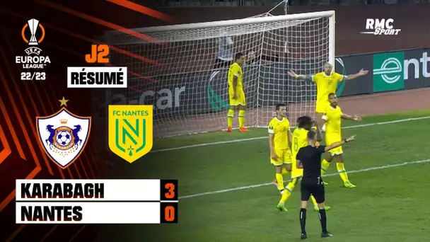 Résumé : Karabagh 3-0 Nantes - Ligue Europa (J2)