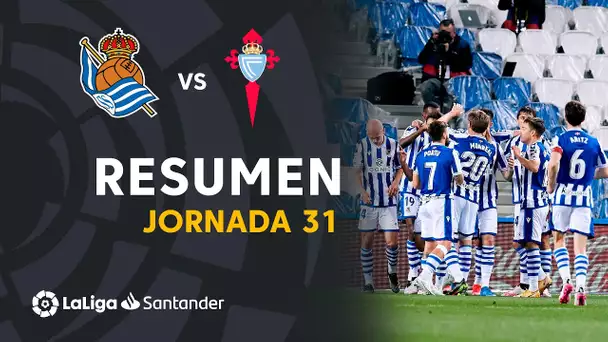 Resumen de Real Sociedad vs RC Celta (2-1)