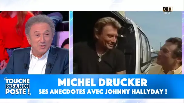 Michel Drucker raconte ses anecdotes folles avec Johnny Hallyday !