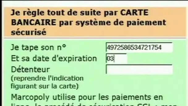 Sécurité paiement Internet