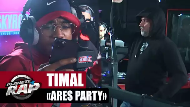 [EXCLU] Timal "Arès Party" avec une BELLE DANSE de FRED ! (remix Gangster Party) #PlanèteRap