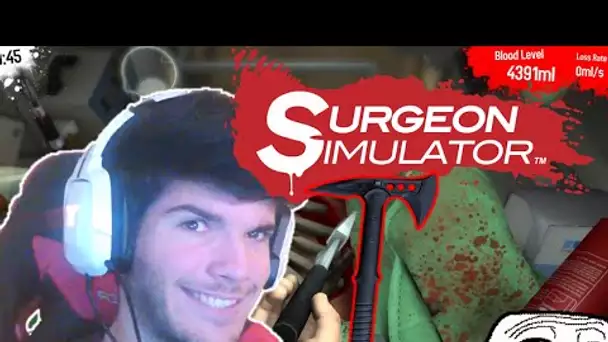 JE CHARCUTE BOB !! SURGEON SIMULATOR 2015 APP