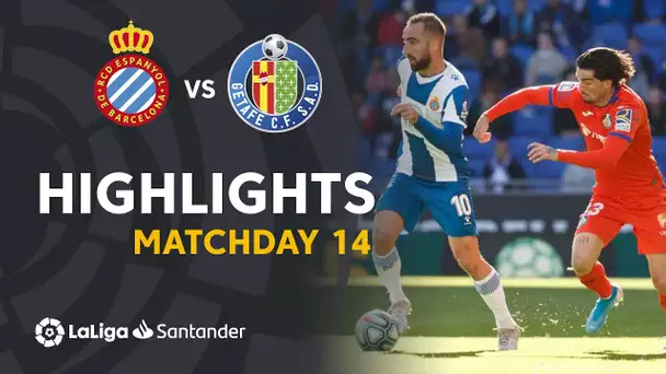 Highlights RCD Espanyol vs Getafe CF (1-1)