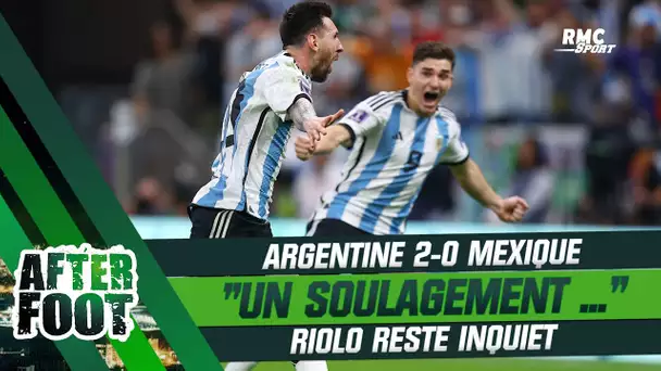 Argentine 2-0 Mexique : "Le soulagement et rien d'autre pour l'Albiceleste" tacle Riolo