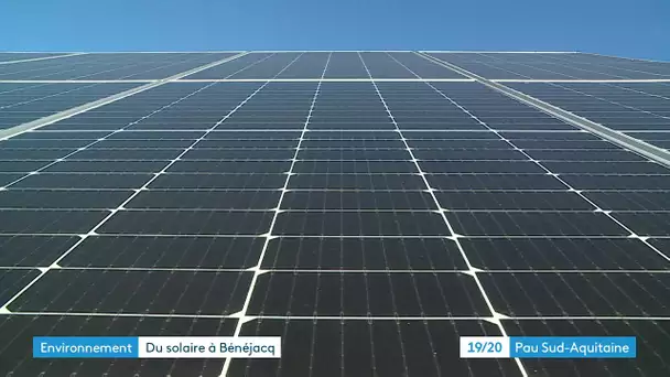 Béarn: centrale photovoltaïque à Bénéjacq