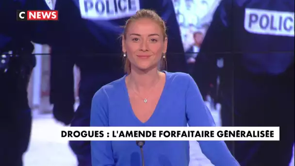 Drogues : l'amende forfaitaire généralisée