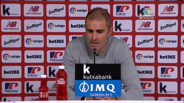 Rueda de prensa Athletic Club vs Levante UD