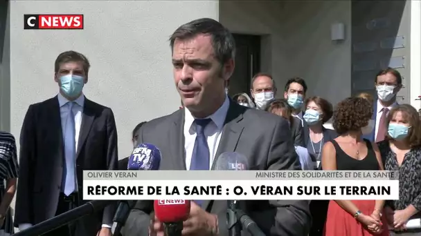 Réforme de la santé : Olivier Véran sur le terrain