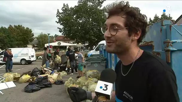 Aveyron : grand nettoyage à Onet-le-château, 360kg de déchets collectés