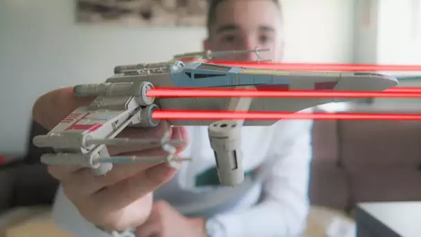 J&#039;AI REÇU UN DRONE DE COMBAT STAR WARS !