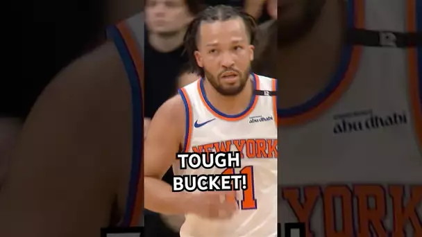 Nothing easy for Brunson in Game 2!
