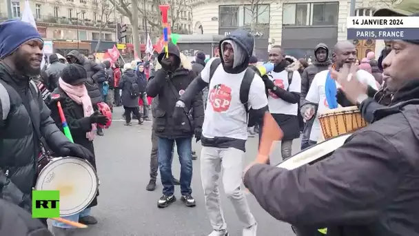 🇫🇷 France : rassemblement à Paris contre la loi sur l'immigration