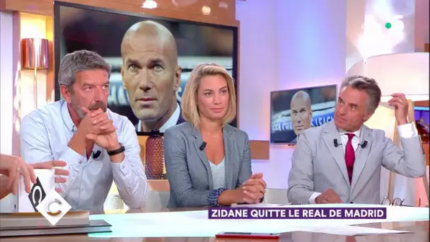 Zidane quitte le Real Madrid ! - C à Vous - 31/05/2018