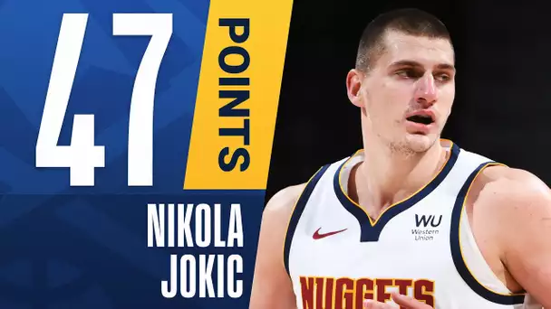 Nikola Jokic Ties His CAREER-HIGH With 47 PTS in Home W! 🃏