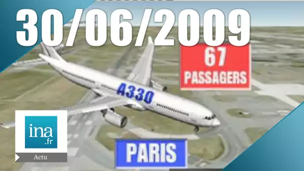 20h France 2 du 30 juin 2009 - Crash d'un Airbus A310 dans les Comores | Archive INA