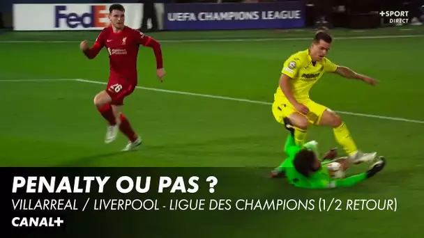Contact entre Lo Celso et Alisson dans la surface ! - Villarreal / Liverpool - Ligue des Champions
