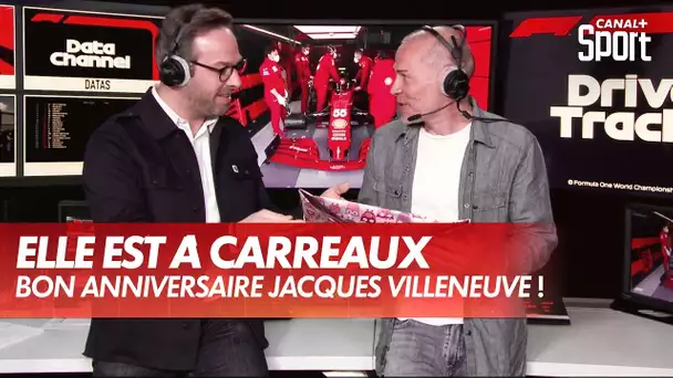 Le cadeau d'anniversaire de Julien Fébreau à Jacques Villeneuve