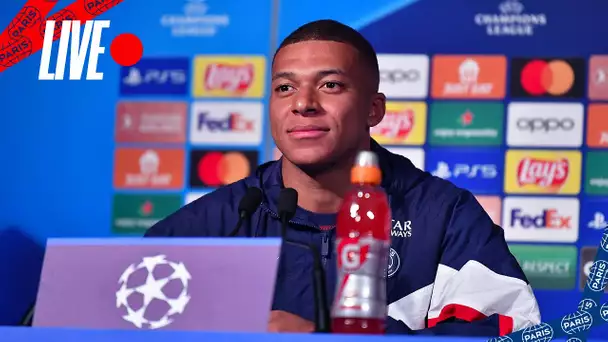 Christophe Galtier and Kylian Mbappé press conference before Paris Saint-Germain - Juventus 🔴🔵