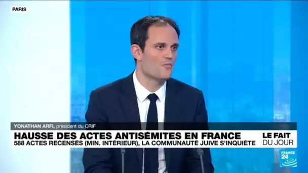 Yonathan Arfi, président du CRIF, veut mobiliser les Français sur le sort des otages • FRANCE 24