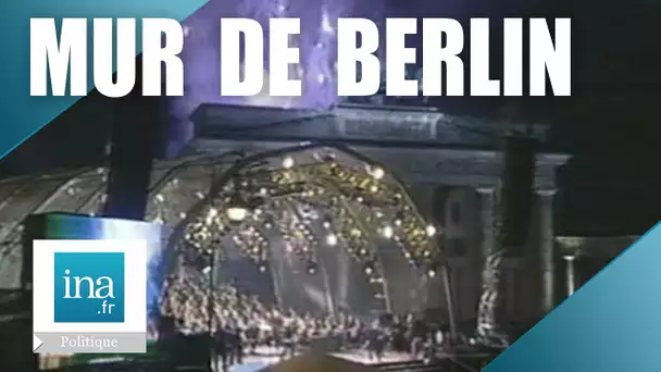 Cérémonies du 10ème anniversaire de la chute du Mur de Berlin - Archive INA