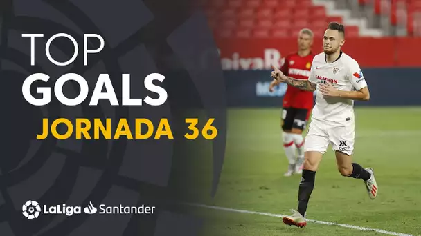 Todos los goles de la Jornada 36 de LaLiga Santander 2019/2020