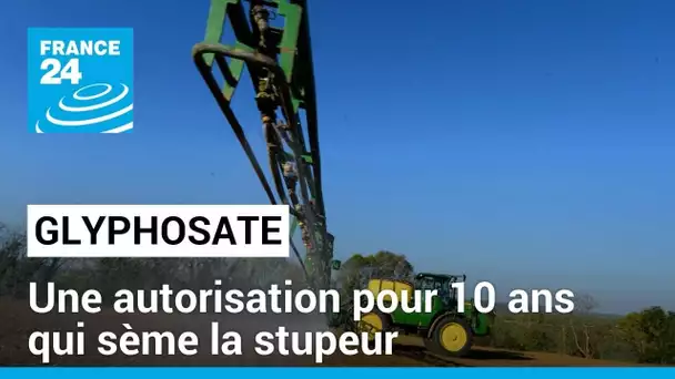 Glyphosate: La Commission Européenne autorise l'herbicide pour 10 ans supplémentaires