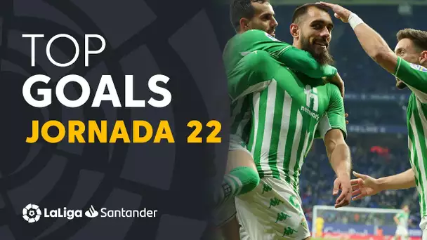 Todos los goles de la jornada 22 de LaLiga Santander 2021/2022