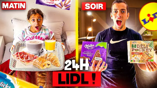 ON MANGE LES NOUVEAUTÉS FAST FOOD LIDL PENDANT 24H ! 😍 ( Masterclass )