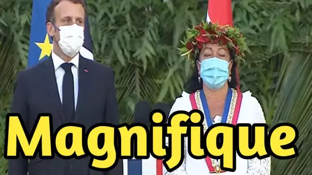 Vidéo : Emmanuel Macron, cette Marseillaise, je ne l'oublierai jamais.
