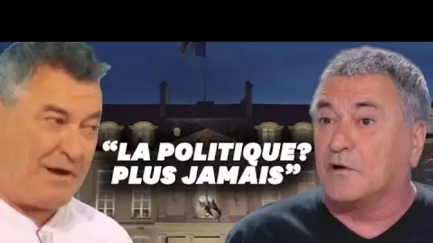 "La politique? Je touche plus à ça, c'est caca", jurait Bigard en 2017