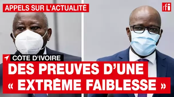 Côte d'Ivoire : des preuves d’une« extrême faiblesse »