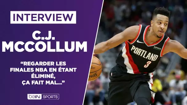 Interview NBA - C.J. McCollum : "Regarder les finales NBA, ça fait mal..."