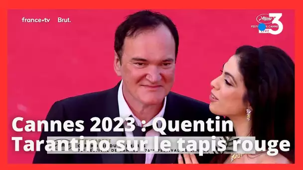 #Cannes2023. Quentin Tarantino sur le tapis rouge va remettre le Grand Prix