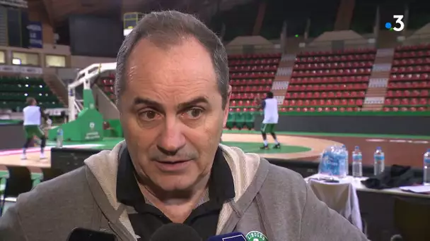 Le Limoges CSP, avant son déplacement à Boulazac