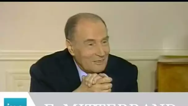 Entretien à l'Elysée avec François Mitterrand 9 novembre 1992 - Archive vidéo INA