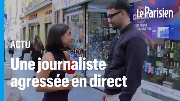 Un homme interpellé après avoir mis une main aux fesses à une journaliste en plein direct