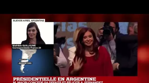 En Argentine, le péroniste Alberto Fernandez remporte la présidentielle dès le premier tour