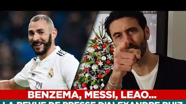Benzema, Messi, PSG… La revue de presse d’Alexandre Ruiz