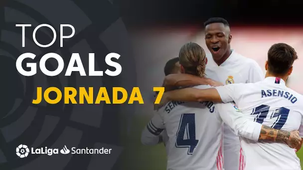Todos los goles de la Jornada 7 de LaLiga Santander