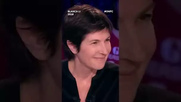 Blanci Li ne se laisse pas intimider par Christine Angot