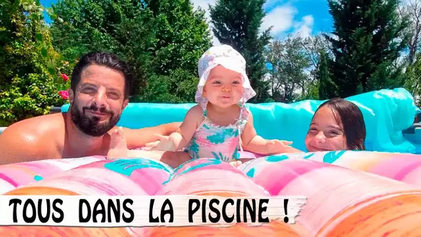 PISCINE EN FAMILLE : Tous à l'eau !