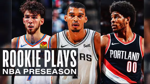 Best Rookie Plays from the 2023 NBA Preseason!