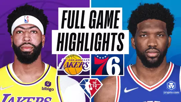 LAKERS at 76ERS | FULL GAME HIGHLIGHTS | January 27, 2022