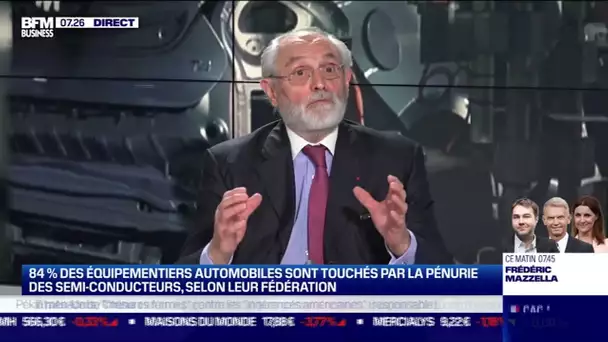 Claude Cham (FIEV): Pénurie de semi-conducteurs, les équipementiers automobiles s'alarment