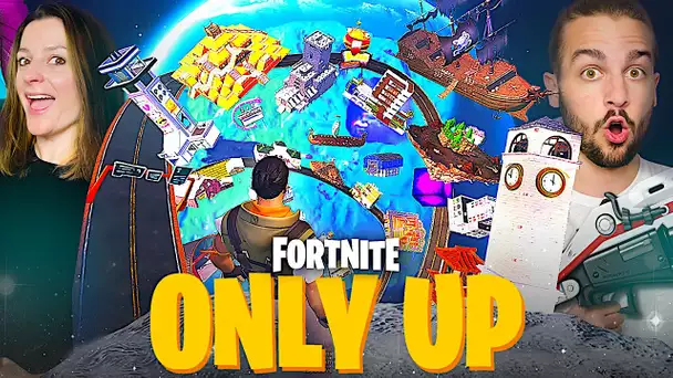 ONLY UP FORTNITE ! QUI IRA LE PLUS HAUT SANS TOMBER ?