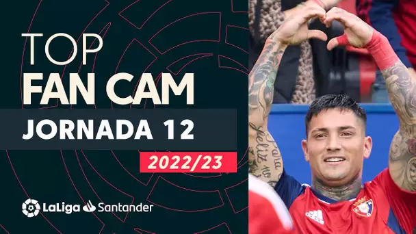 LaLiga Fan Cam Jornada 12: 'Chimy' Ávila, Enes Ünal & Lewandowski