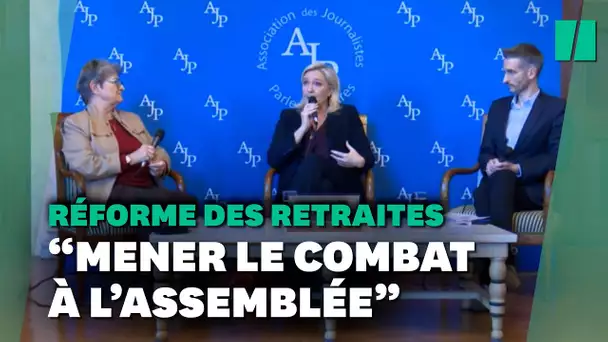 Face à la réforme des retraites, le RN au défi d’exister sans manifester